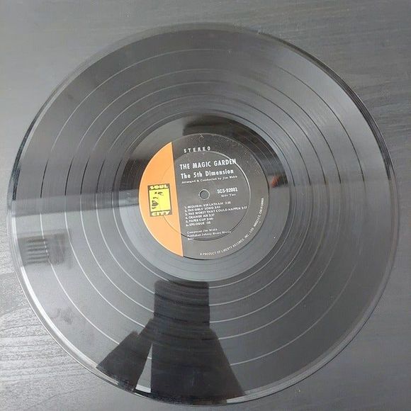 The 5th Dimension The Magic Garden Liberty Records SCS-92001 33 RPM vinyl - Picture 7 of 8